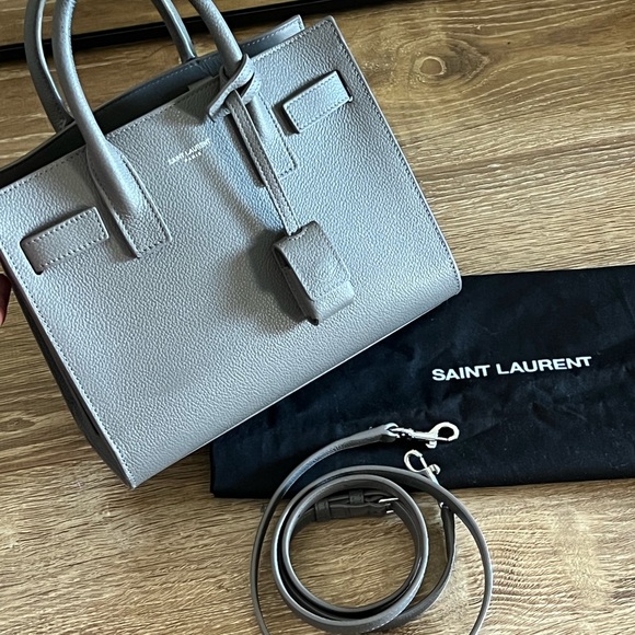 Saint Laurent Nano bag in Grained Leather - Picture 2 of 10